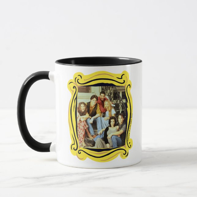 Mug FRIENDS™ | Casting assis sur le perron (Gauche)