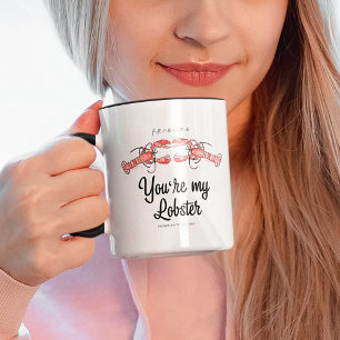 Mug FRIENDS™ Citation aquarelle « Tu es mon homard »