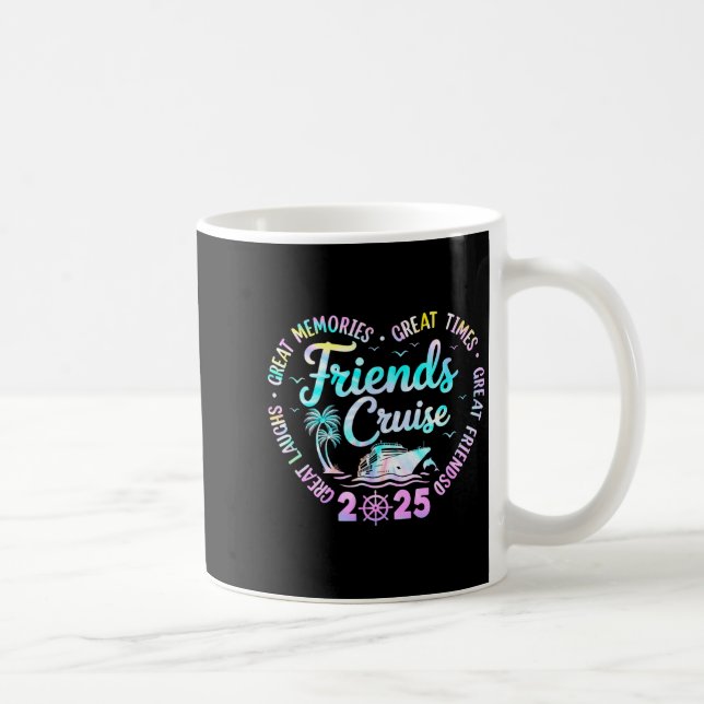 Mug Friends Cruise 2025 Matching Group Vacation Trip C (Droite)