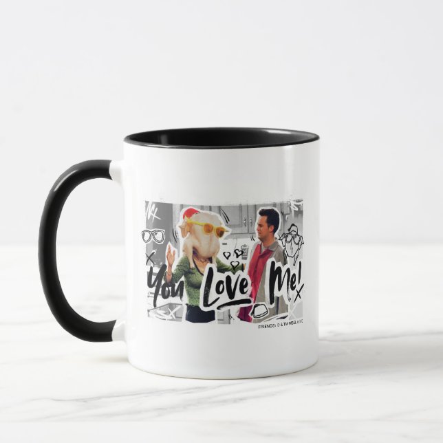 Mug FRIENDS™ | Dinde de Thanksgiving sur la tête de Mo (Gauche)
