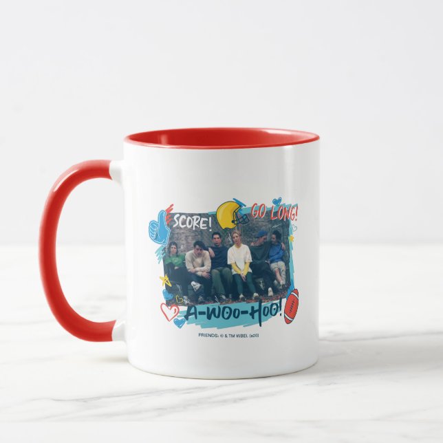 Mug FRIENDS™ | Jeu de Football (Gauche)