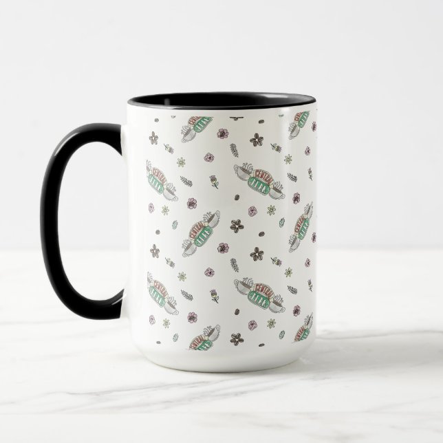 Mug FRIENDS™ | Motif aquarelle de Central Perk Coffee (Gauche)