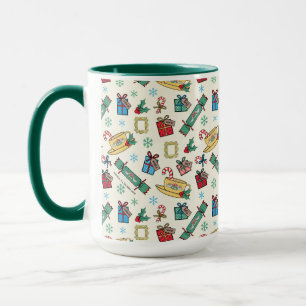 Mug FRIENDS™   Motif d'icônes de Noël