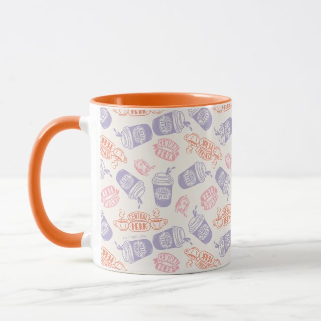 Mug FRIENDS™ | Motif Pastel Central Perk (Gauche)
