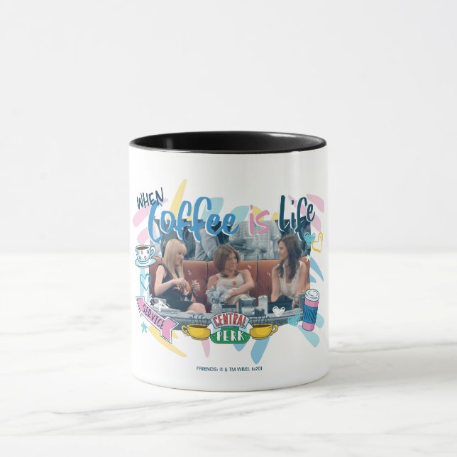 Mug FRIENDS™ | Quand le café est la vie (Centre)