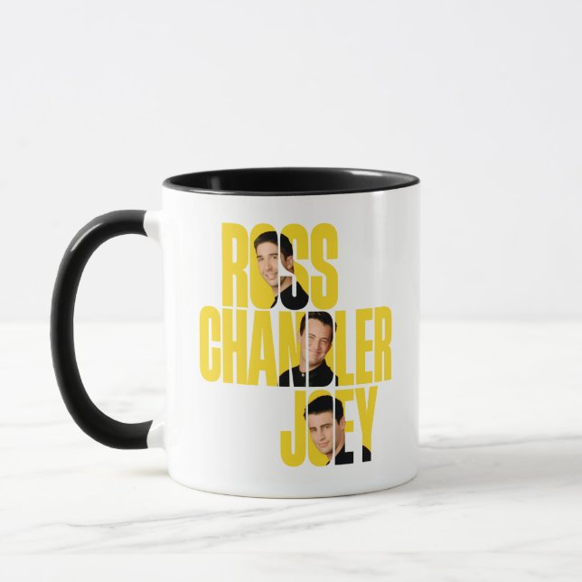 Mug FRIENDS™ | Ross, Chandler et Joey (Gauche)