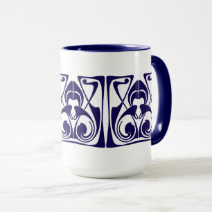 Mug Frieze ornement Art Nouveau