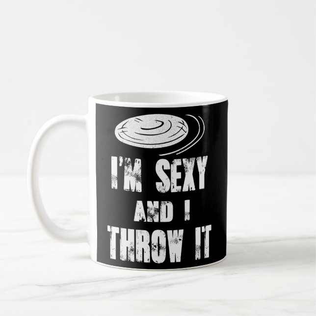 Mug Frisbee Ultime Dit Que Je Suis Et Je Le Lance (Gauche)