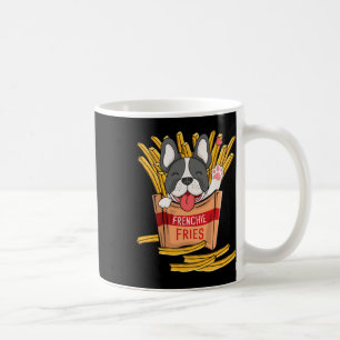 Mug Frites - Bouledogue français Fast Food Frites Amou