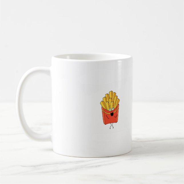 Mug Frites, chips, thème frites (Gauche)