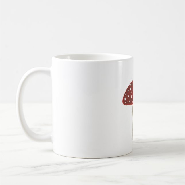 Mug Frog on a Mushroom (Gauche)