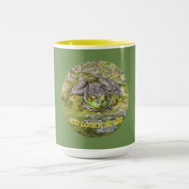 MUG FROG QUI VOUS TOURNE / VOUS NE ME REGARDEZ PAS ? (Centre)