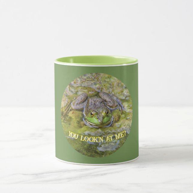 MUG FROG QUI VOUS TOURNE / VOUS NE ME REGARDEZ PAS ? (Centre)