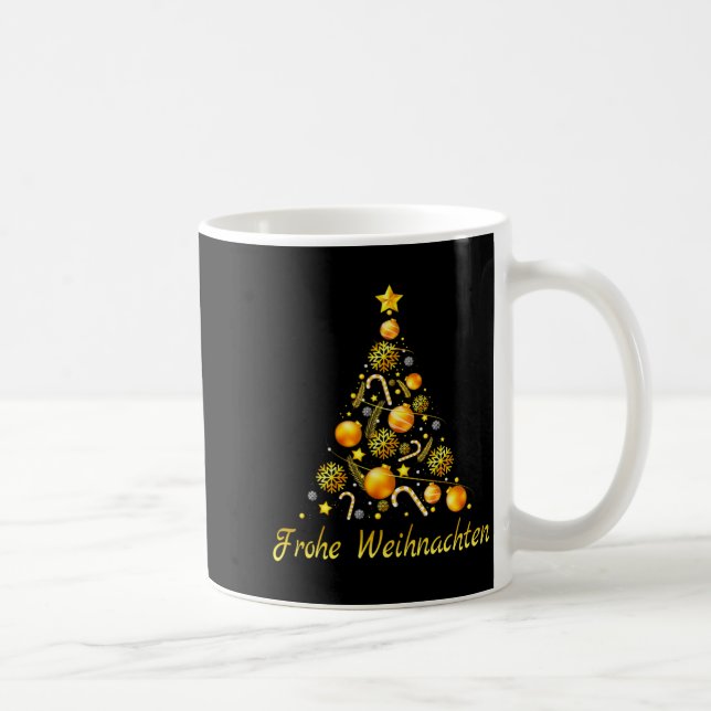 Mug Frohe Weihnachten German Xmas Germany Christmas De (Droite)