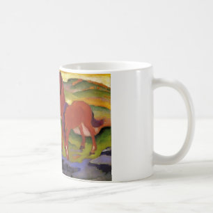 Mug Frôlant des chevaux IV (les chevaux rouges) par