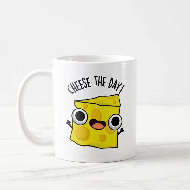 Mug Fromage Le Jour Amusant jeu de nourriture (Gauche)