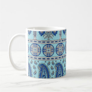 Mug Frontière asiatique de Paisley : Design traditionn
