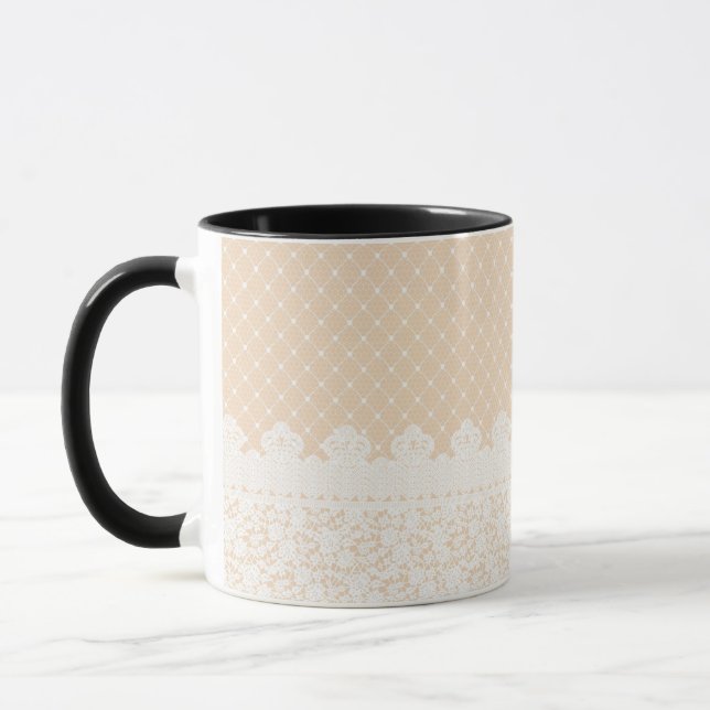 Mug Frontière de dentelle (Gauche)