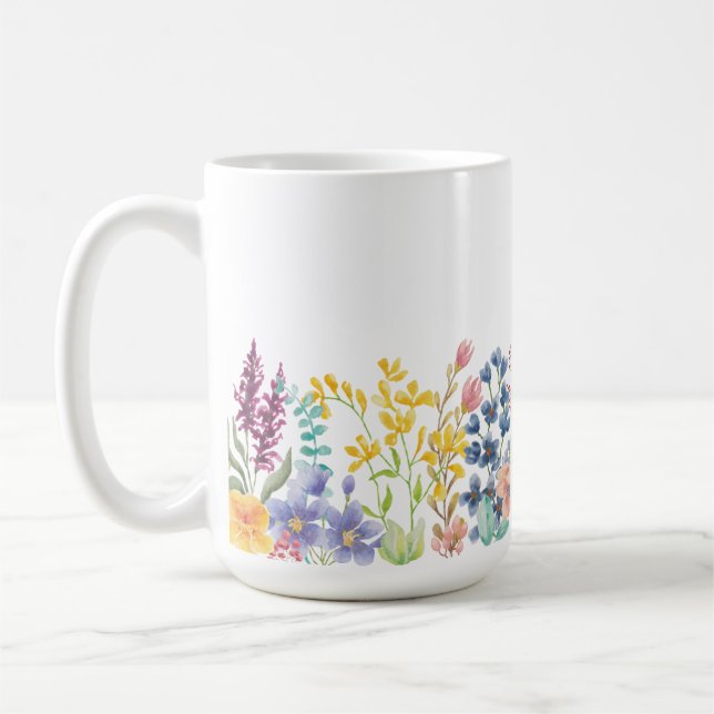 Mug Frontière fleur sauvage (Gauche)