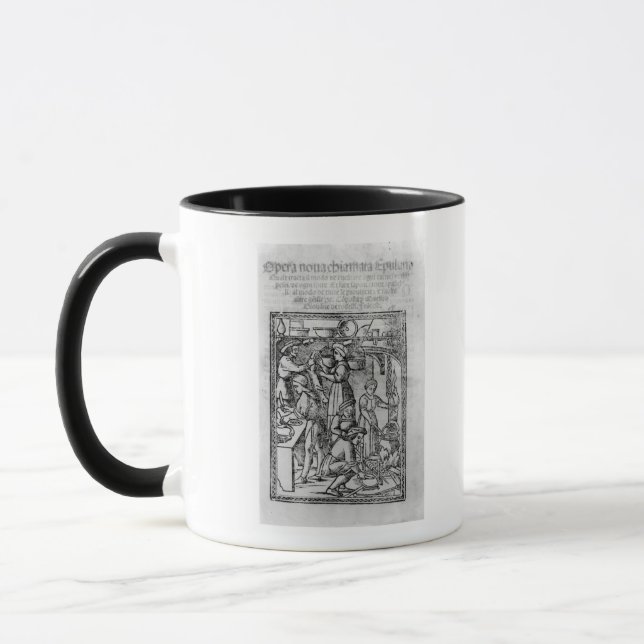 Mug Frontispice à un livre italien de cuisinier (Gauche)