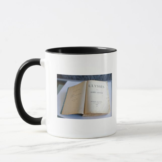Mug Frontispice de "Ulysse" par James Joyce (Gauche)