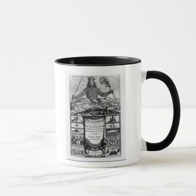 Mug Frontispice par Thomas Hobbes de Malmesbury (Droite)
