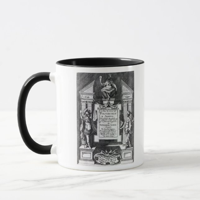 Mug Frontispice pour "Argenis" par John Barclay (Gauche)