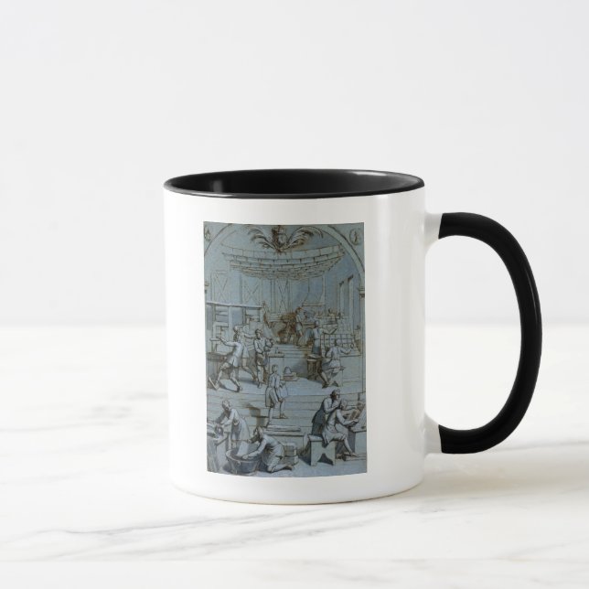 Mug Frontispice pour les travaux d'impression royaux (Droite)