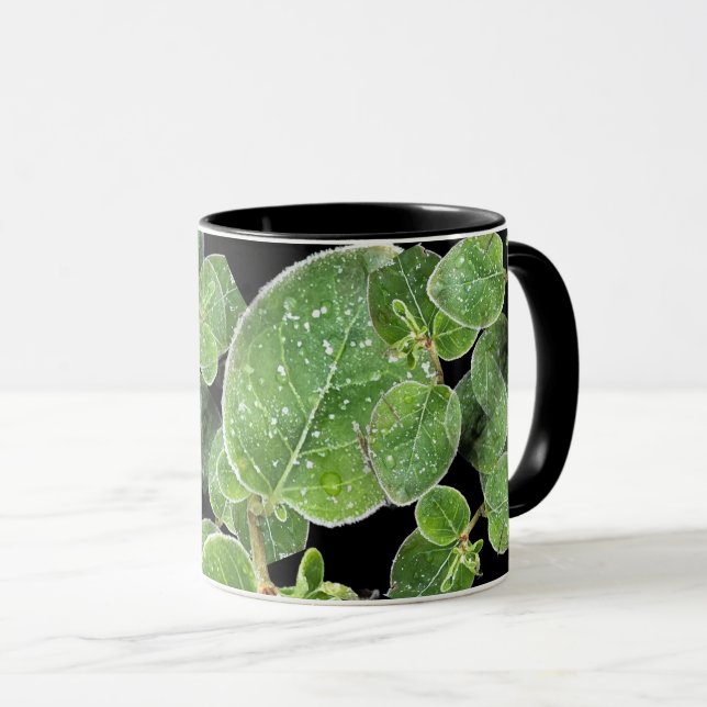 Mug Frosted Leaves (Devant droit)