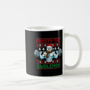 Mug Frosty l'homme qui souffle Pull de Noël laid Drôle