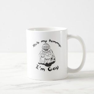 Mug Frotte mon ventre, je suis gay.