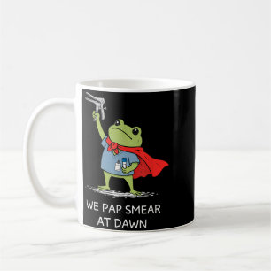 Mug Frottis vaginal à l'aube Drôle de grenouille Specu