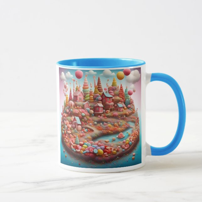 Mug Frozen Fun Ice Cream Design Cup - Sip in Style. (Droite)