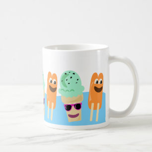 Mug Frozen Treat Friends Fun Happy Dessert
