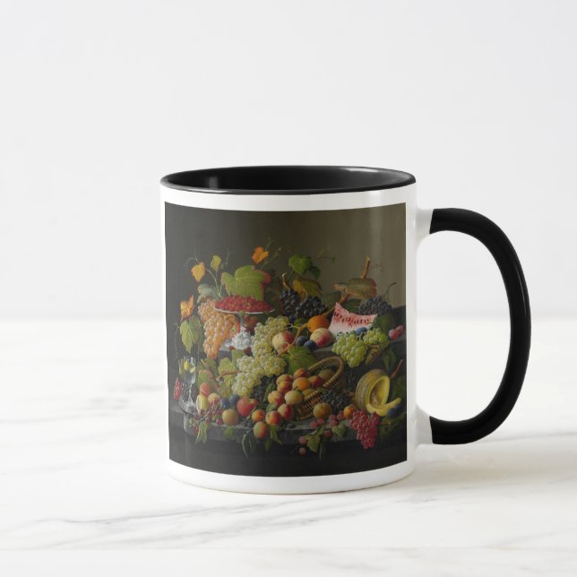 Mug Fruit abondant, 1858 (huile sur la toile) (Droite)