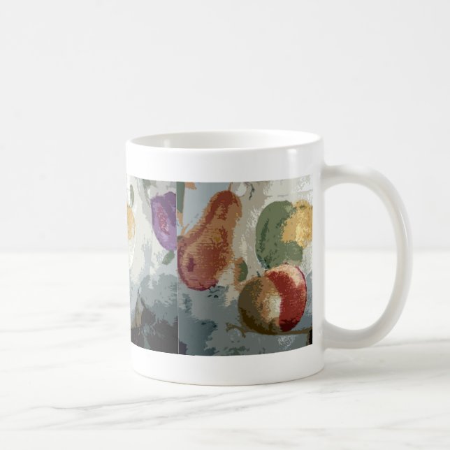 Mug Fruit Abstrait Gras #6 (Droite)
