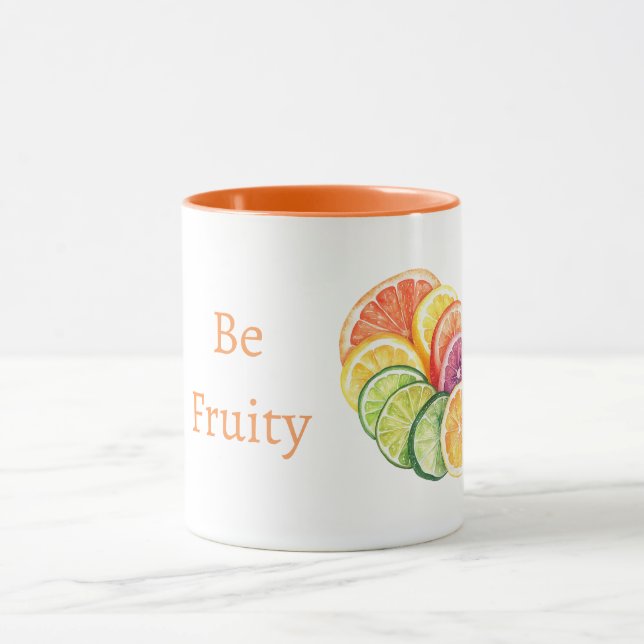 Mug Fruit Citrique Orange Soyez Fruité (Centre)