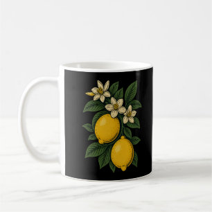 Mug Fruit citron Vintage Art Lemon Farm
