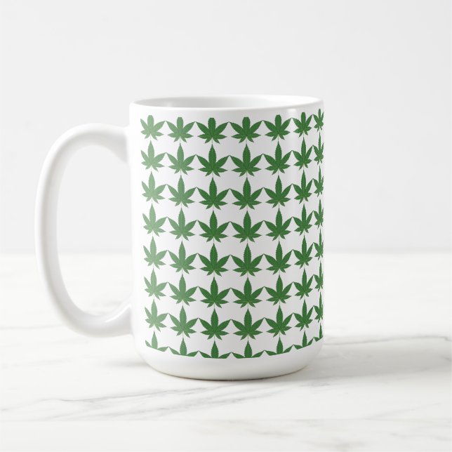 Mug Fruit de mauvaise herbe Noël personnalisé (Gauche)