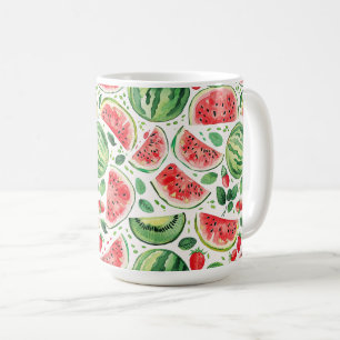 Mug Fruit d'eau et Motif de fruits d'été