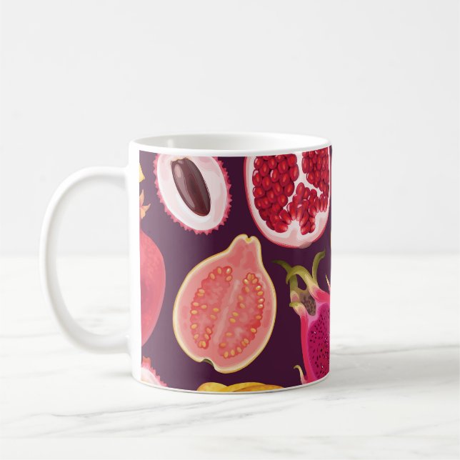 Mug Fruit exotique : coloré sans soudure motif (Gauche)