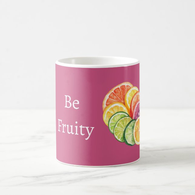 Mug Fruit Fruité Citrus Rose (Centre)