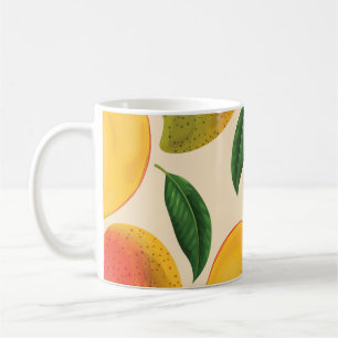 Mug Fruit Mango Motif sans joint
