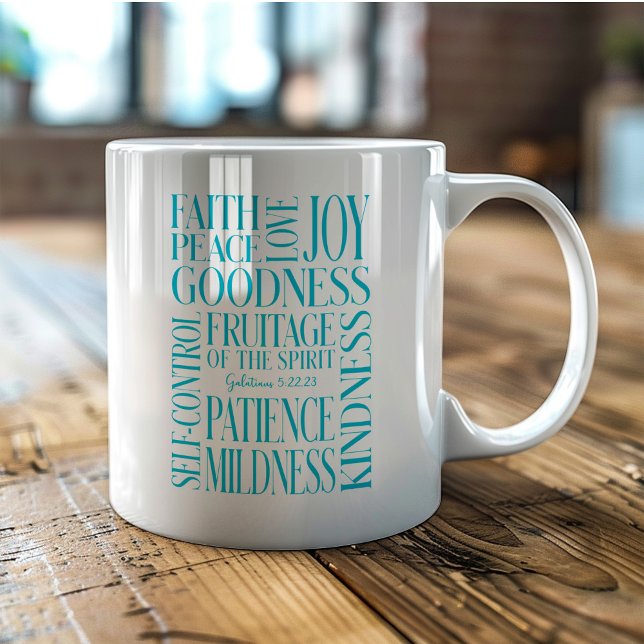 Mug Fruitage de l'Esprit Galates 5 (Créateur téléchargé)