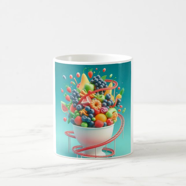 Mug fruits aliments cocktail (Centre)