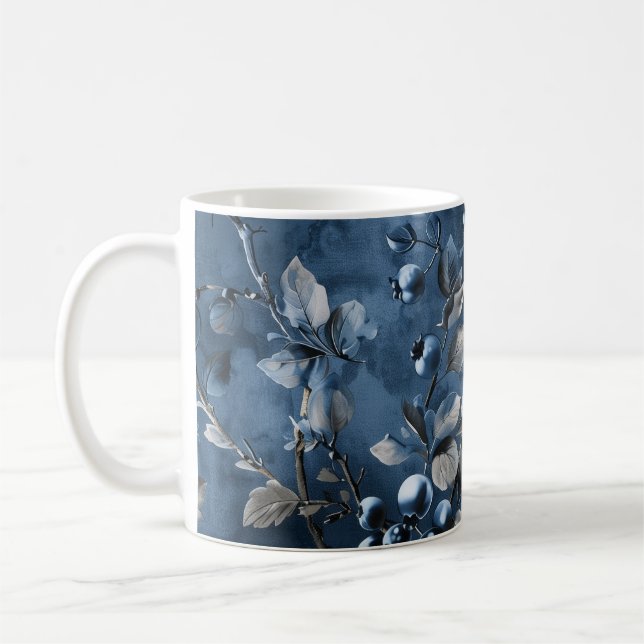 Mug Fruits bleus Vintages inspirés (Gauche)