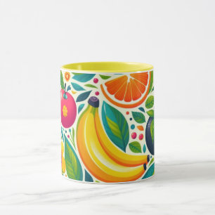 Mug Fruits colorés