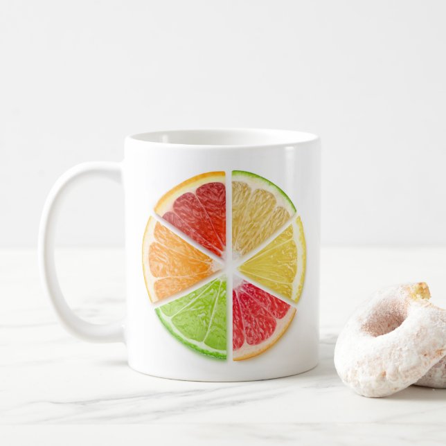 Mug Fruits d'agrumes (Avec donut)