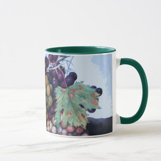 MUG FRUITS DE SAISON 1 - RAISONS ET PEARS (Droite)