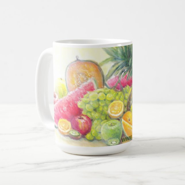 Mug Fruits heureux (Devant gauche)